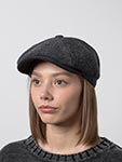 Кепка STETSON арт. 6840818 HATTERAS BOILED WOOL (темно-серый)